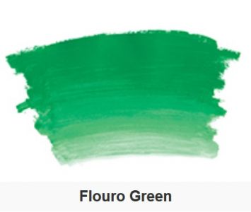 Farba akrylowa Chromacryl 75 ml fluoro green
